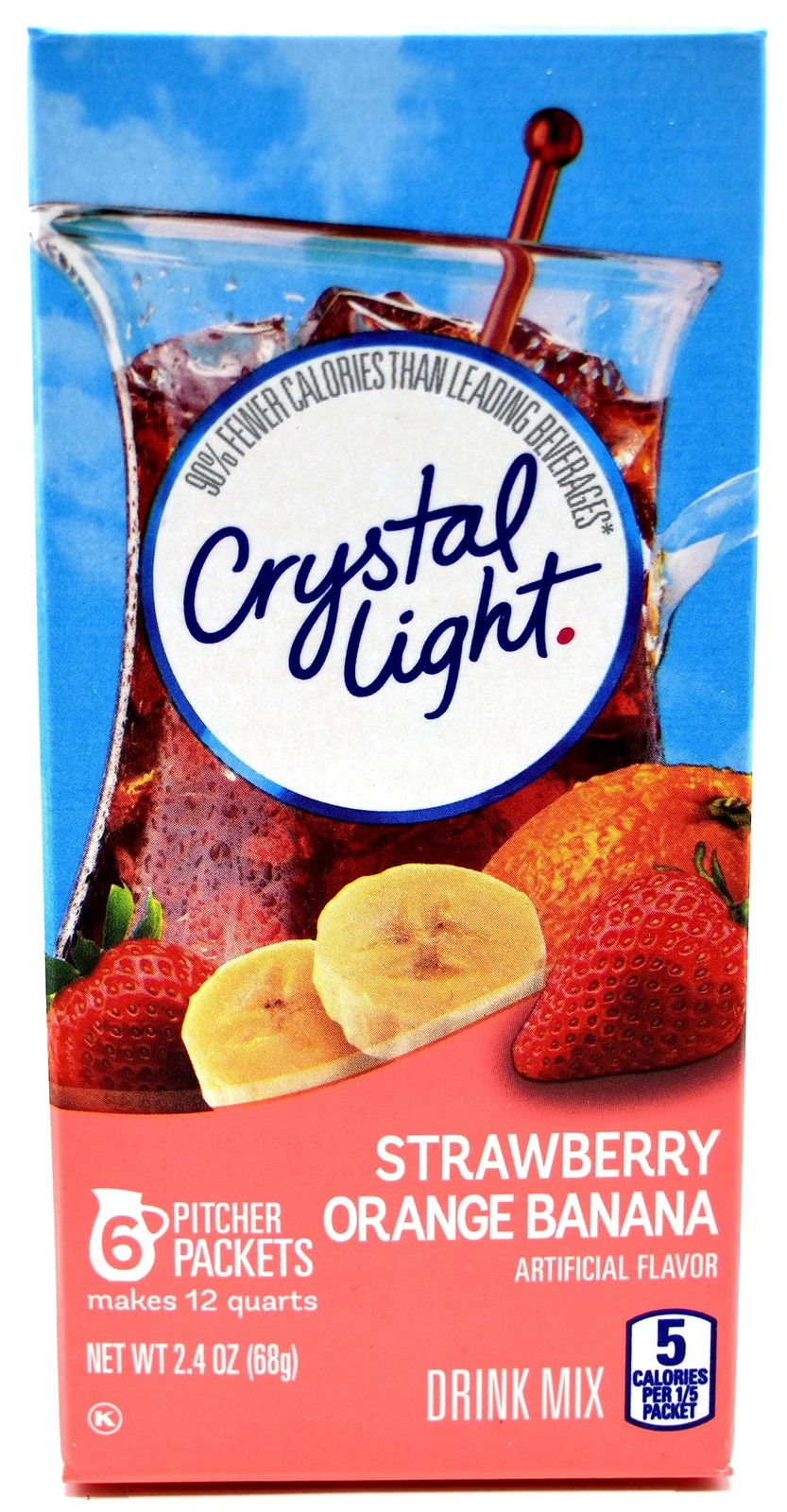 Strawberry Orange Banana, 6 Count (Pack of 3)