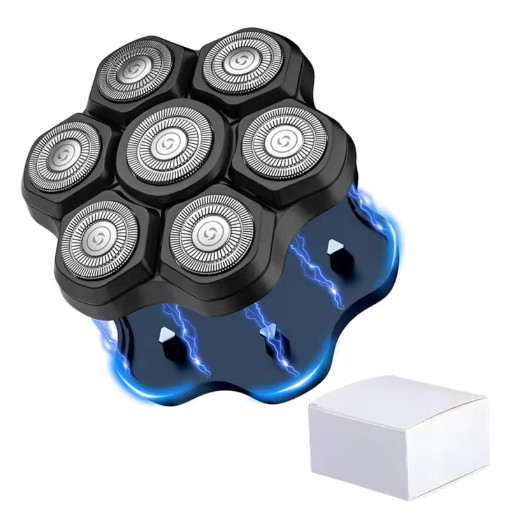 7D Floating Electric Shaver Replacement Head Magnetic Razor Blade Waterproof