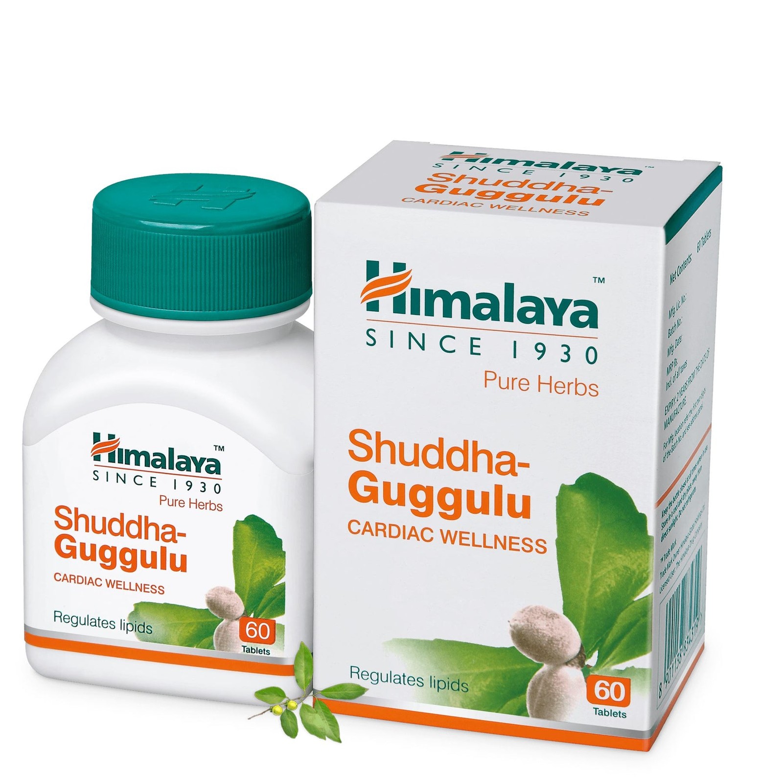 Himalaya Shuddha-Guggulu 60 Tablets Per Bottle Fresh Stock Long Expiry