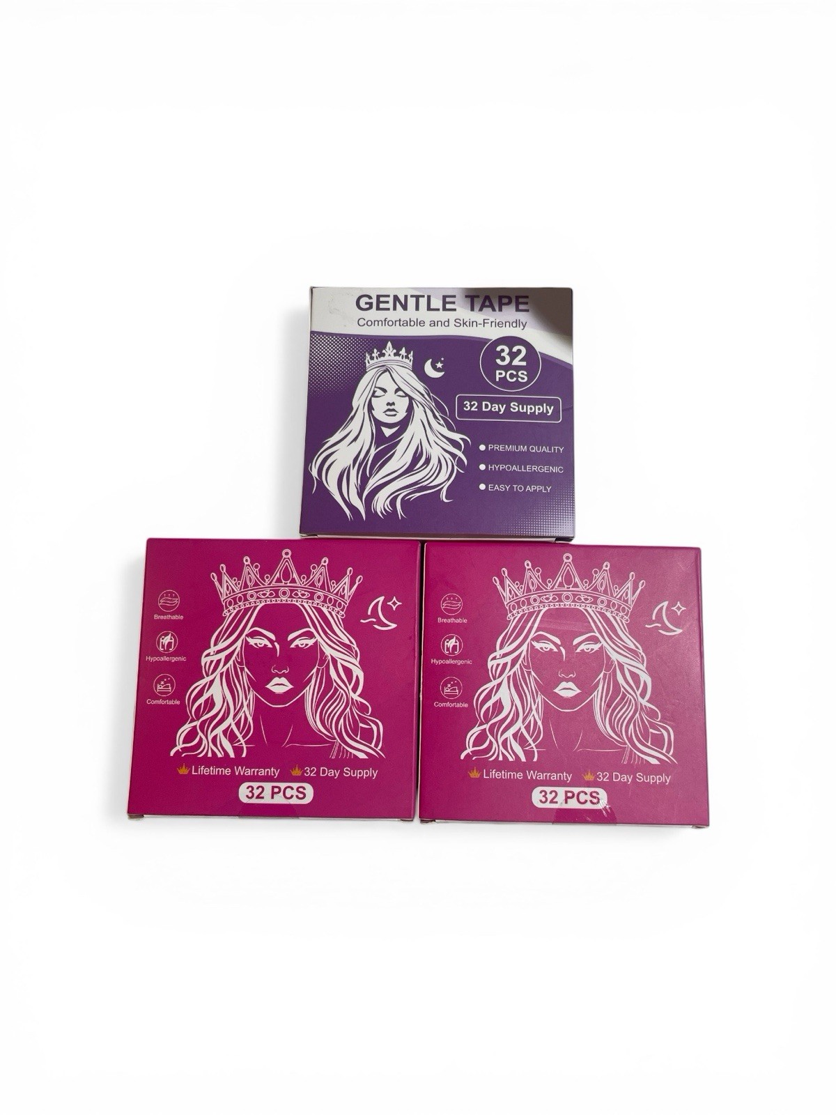 Mouth Tape Gentle Tape 96 Pieces 3 Boxes Hypoallergenic Easy To Apply Comfort