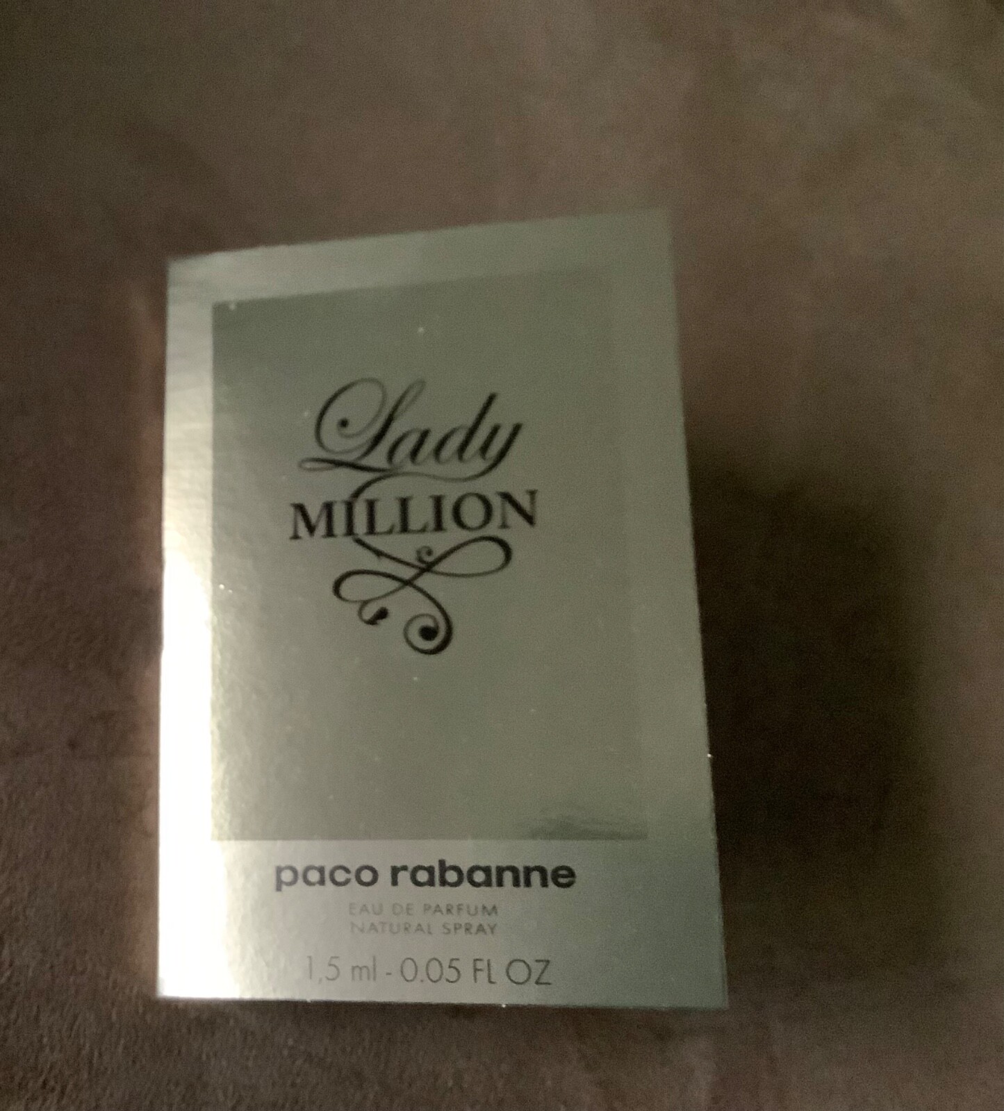 NEW Lady MILLION by Paco Rabanne 1.5ML Eau de Parfum EDP Vial Spray 0.05 fl oz