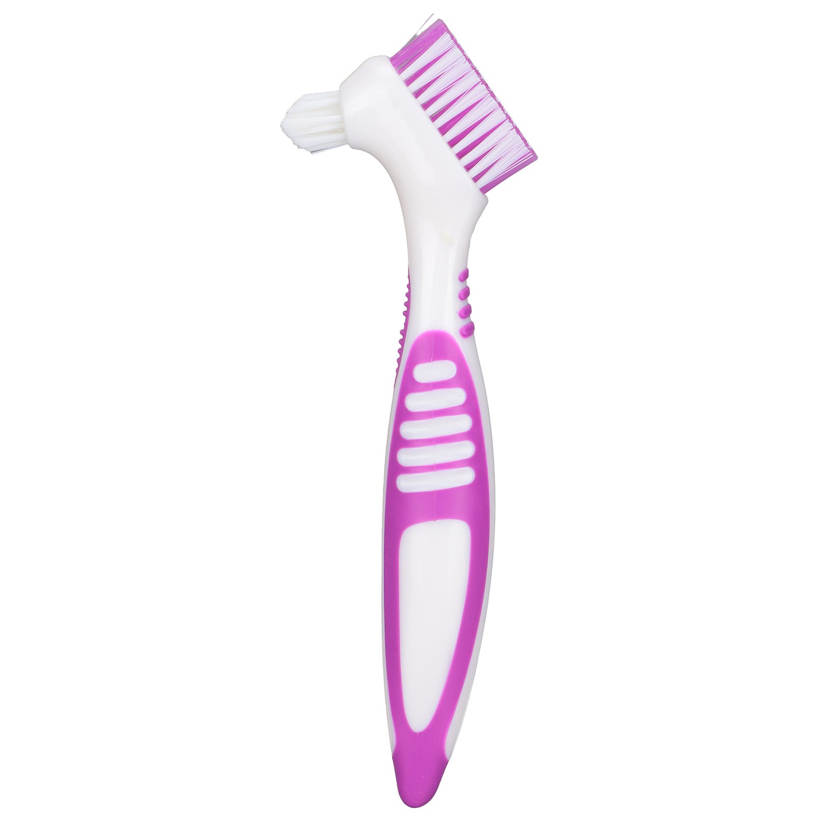 Portable Denture Toothbrush For False Teeth Cleaning Easy To Use