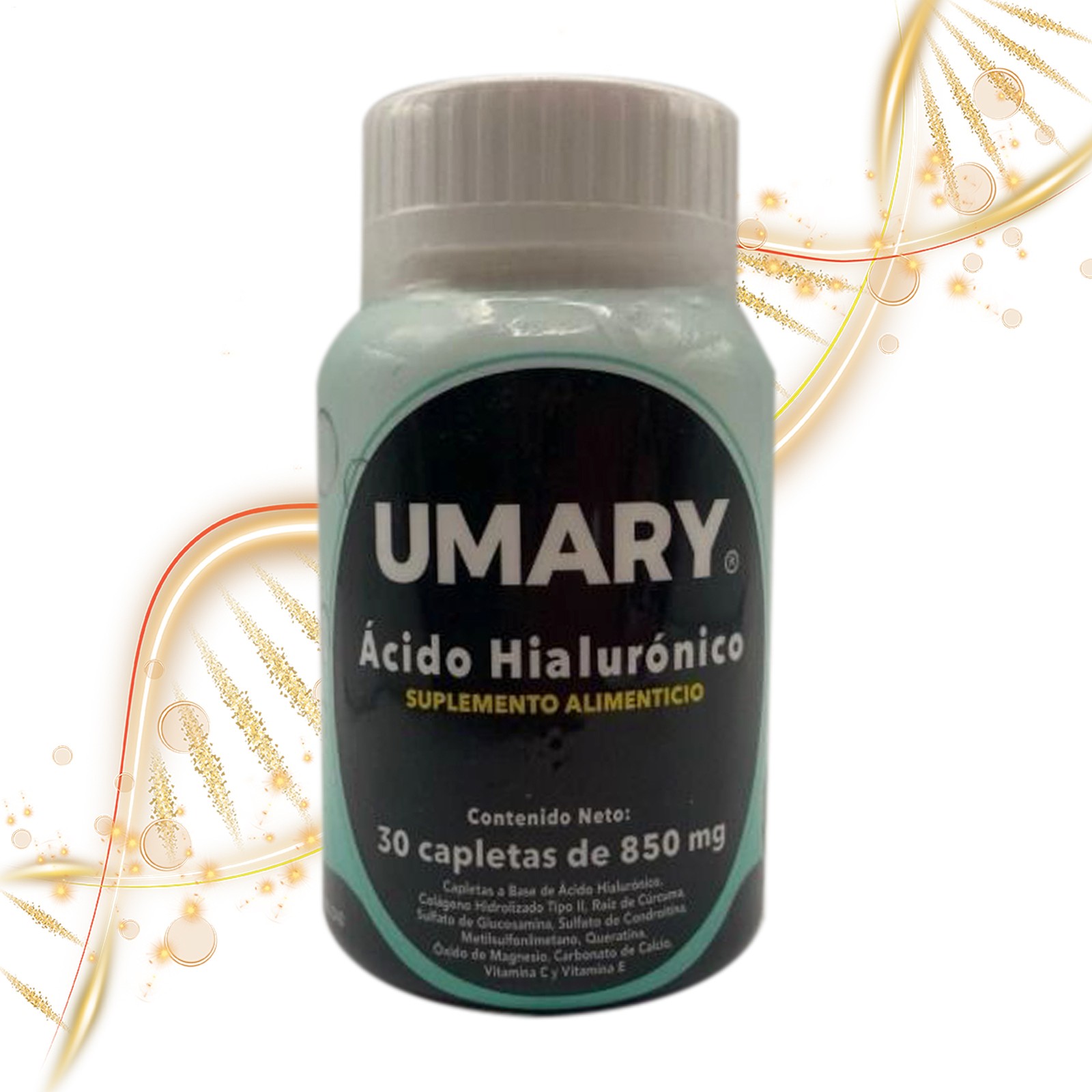 Acid 30 Caplets 850mg Hyaluronic US