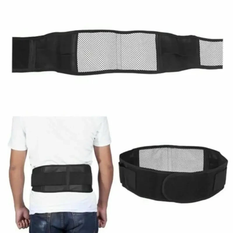 Adjustable Lumbar Support Lower Waist Back Belt Brace Pain Relief For Men Women