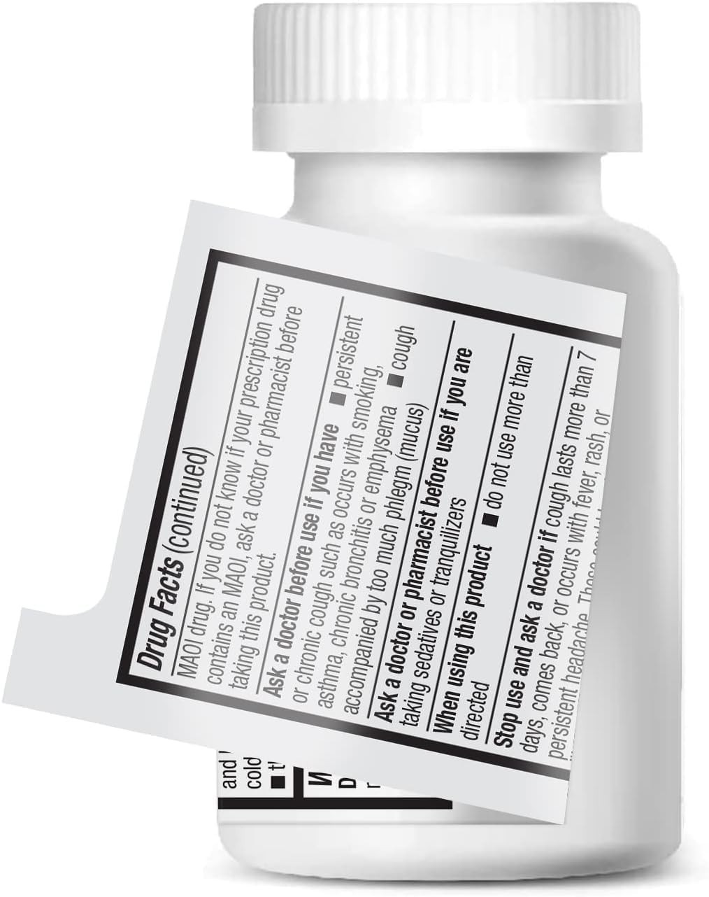 Mucus Relief DM – 120 Count | Fast-Acting Cough Relief with No Harmful Additives