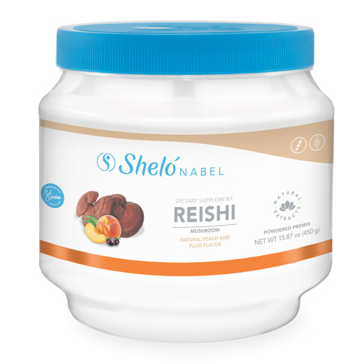 Bebida de Reishi Sabor Durazno y Ciruela 450g.