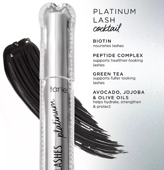 NIB Tarte Lights, Camera, Lashes Platinum Mascara in “Black” – RP $28.00!!!