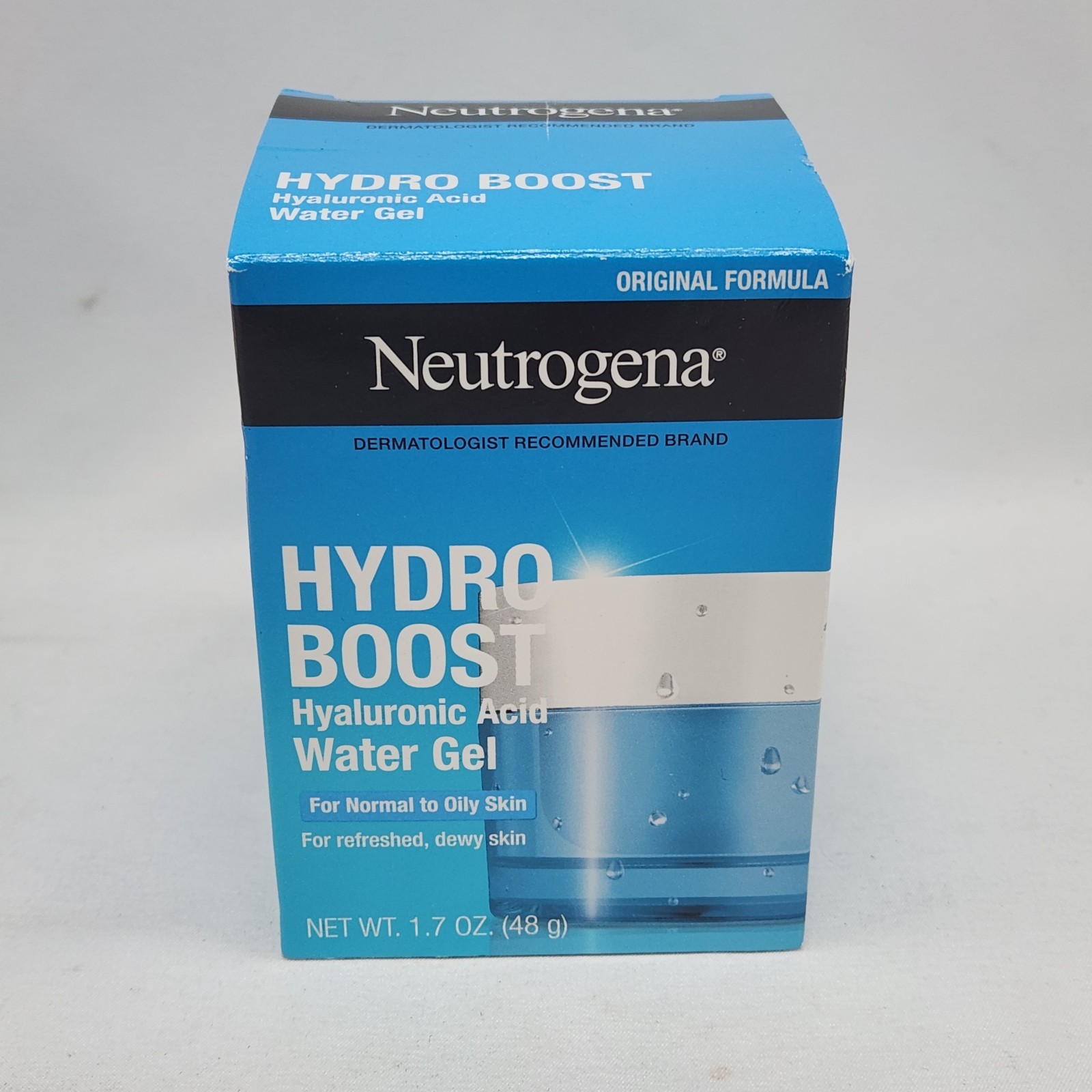 Neutrogena Hydro Boost Hyaluronic Acid Water Gel Normal to Oily Skin 1.7oz. New