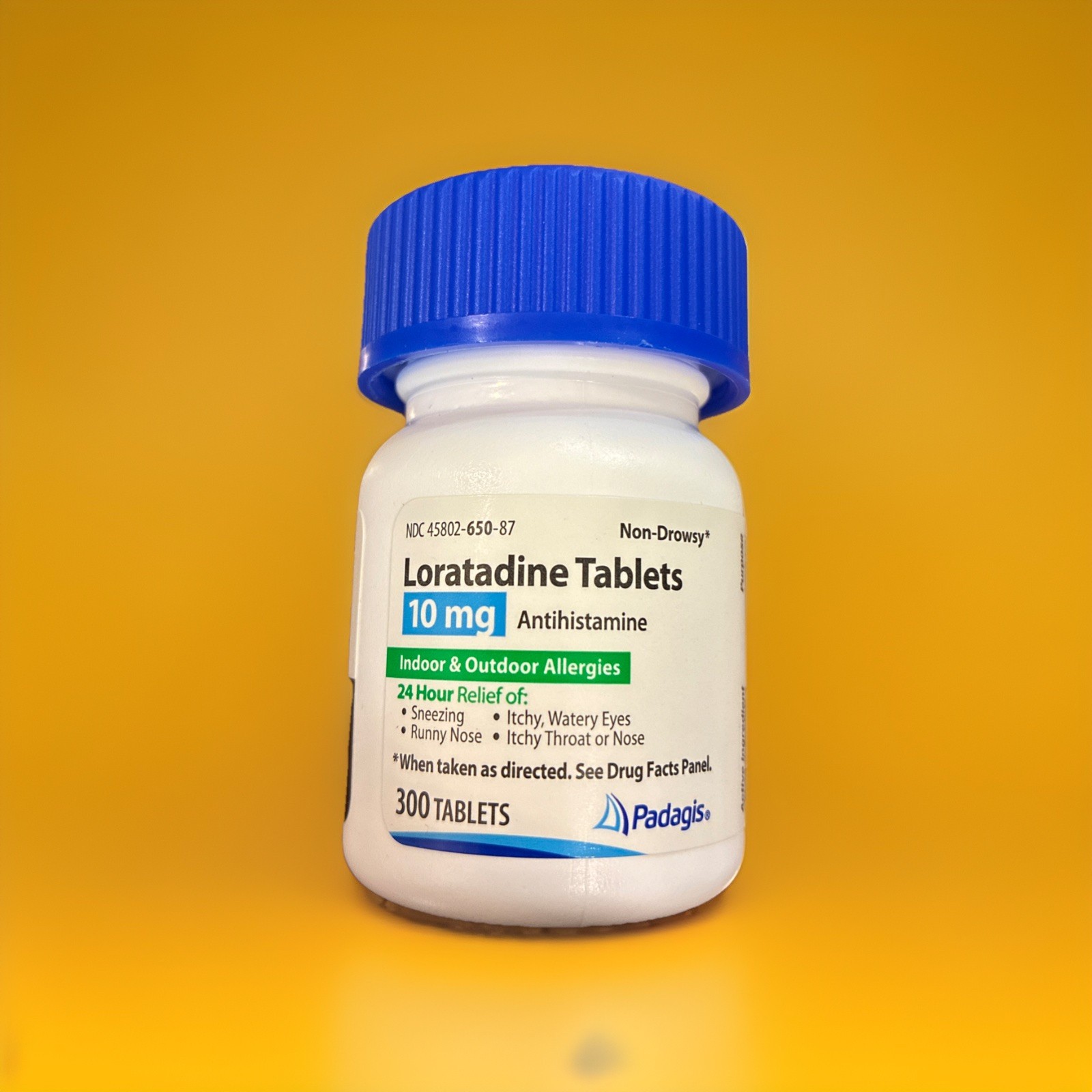 Loratadine 10mg Tablets 300 Ct Antihistamine Allergy ! Buy More And Save $$$