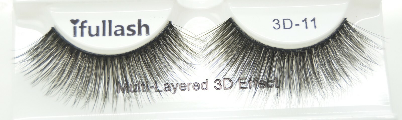 ifullash 3D- multidimentional Faux Mink Eyelashes.style #11, 6 pairs or 12 pairs