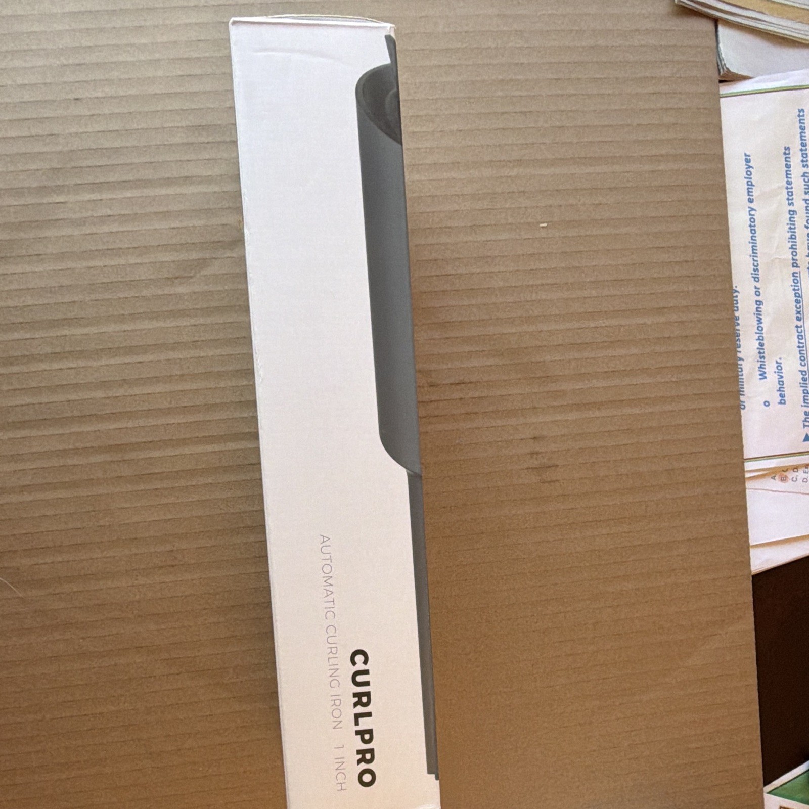 TYMO CURLPRO Automatic Rotating Curling Iron 1 in Ceramic 410°F Gray