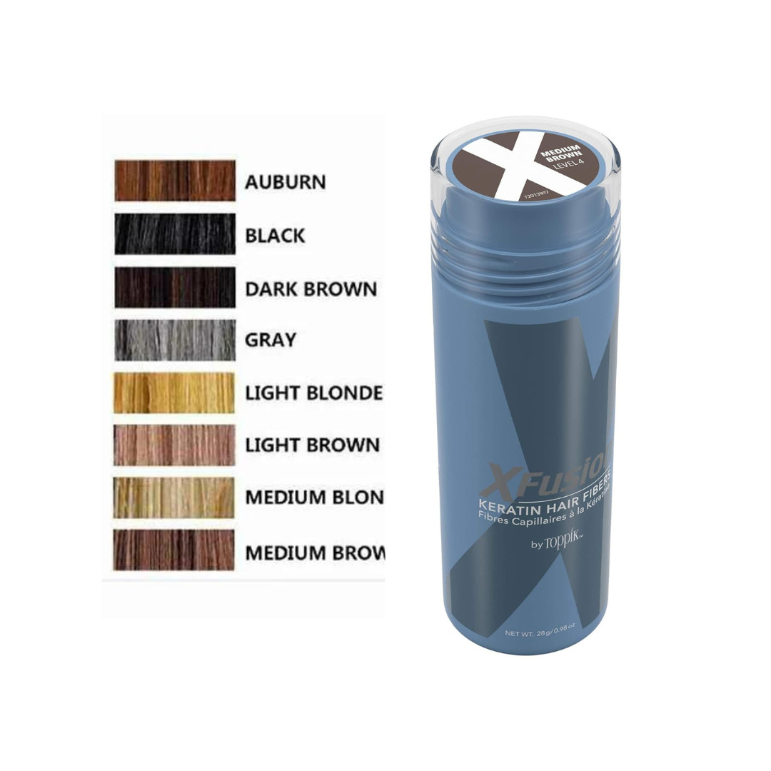 Xfusion Keratin Hair Fibers 28G / 0.98 oz Choose Your Color