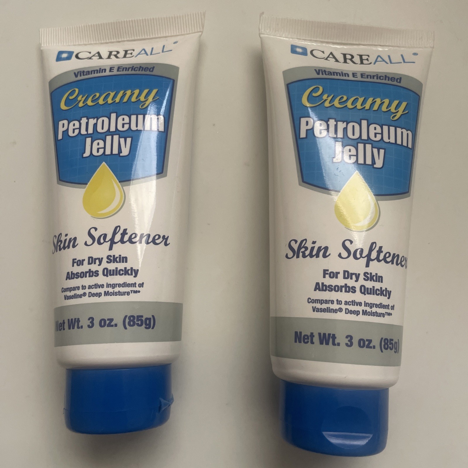 Creamy Petroleum Jelly or Creamy Cocoa Butter, Set of 2, Moisturizing, Hydrating