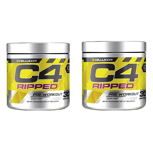 Cellucor C4 Ripped 30 Servings / P6 Red 120 / Super HD Fat burner / PROBIOTIC