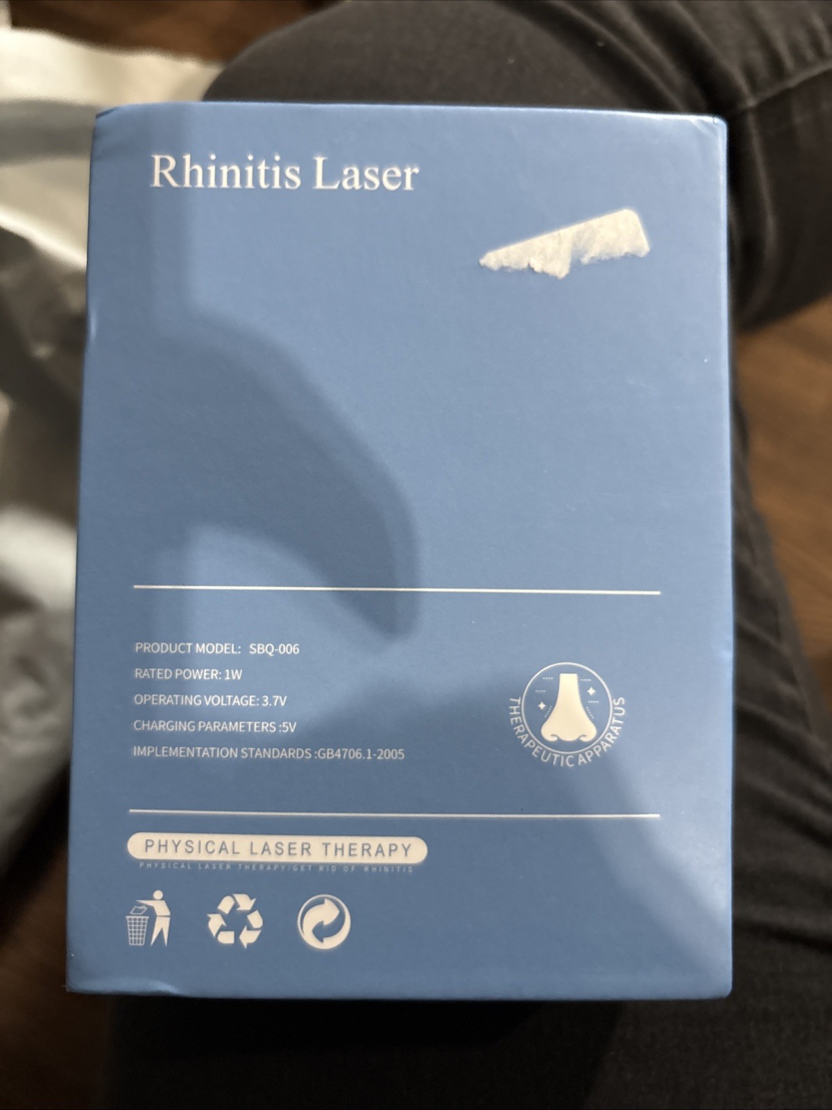 Rhinitis Laser – Physical Laser Therapy For Sinus Relief – Model SBQ-006
