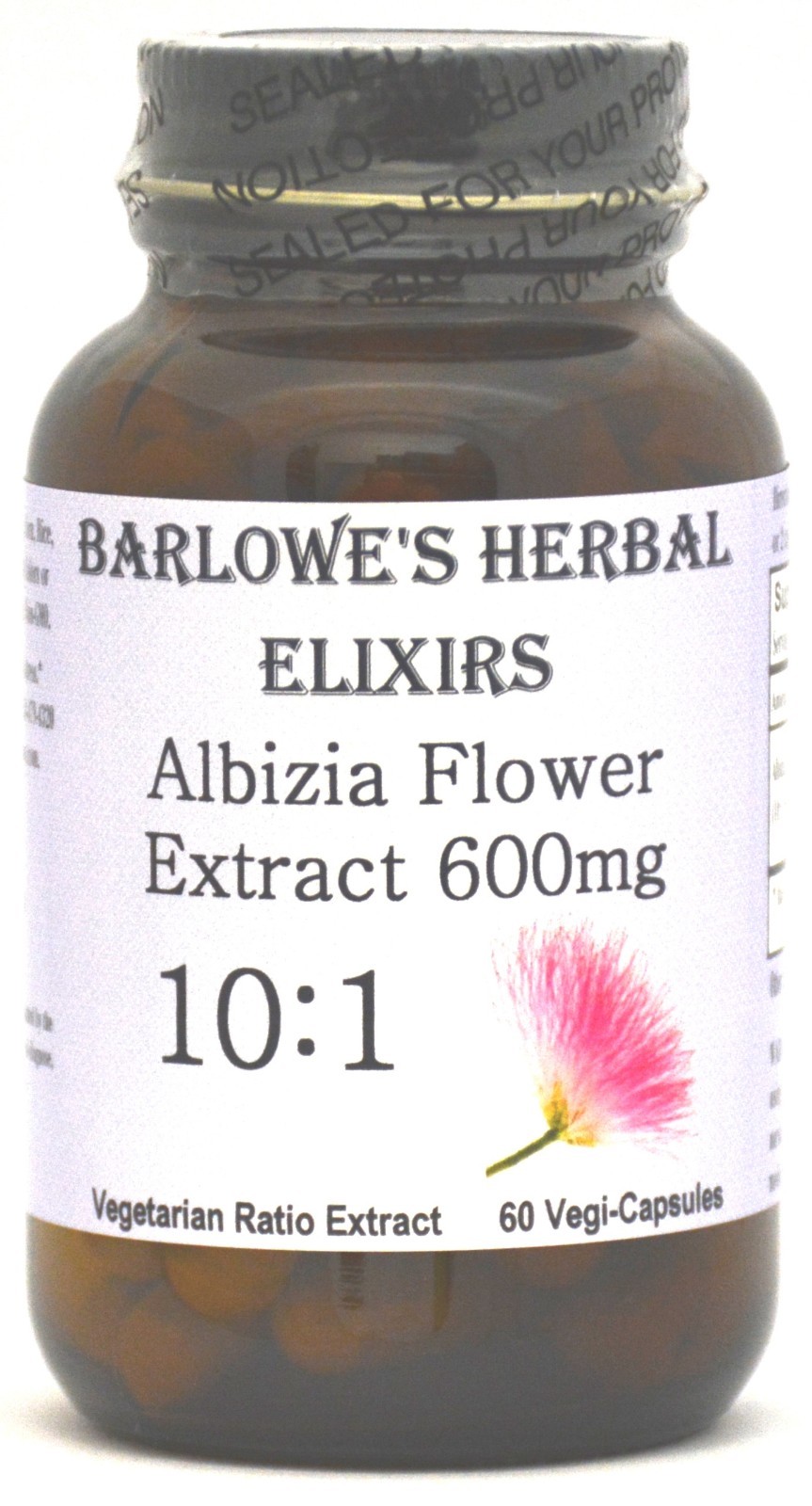 ALBIZZIA JULIBRISSIN FLOWER EXTRACT 10:1 Albizia Stearate Free, Bottled in Glass