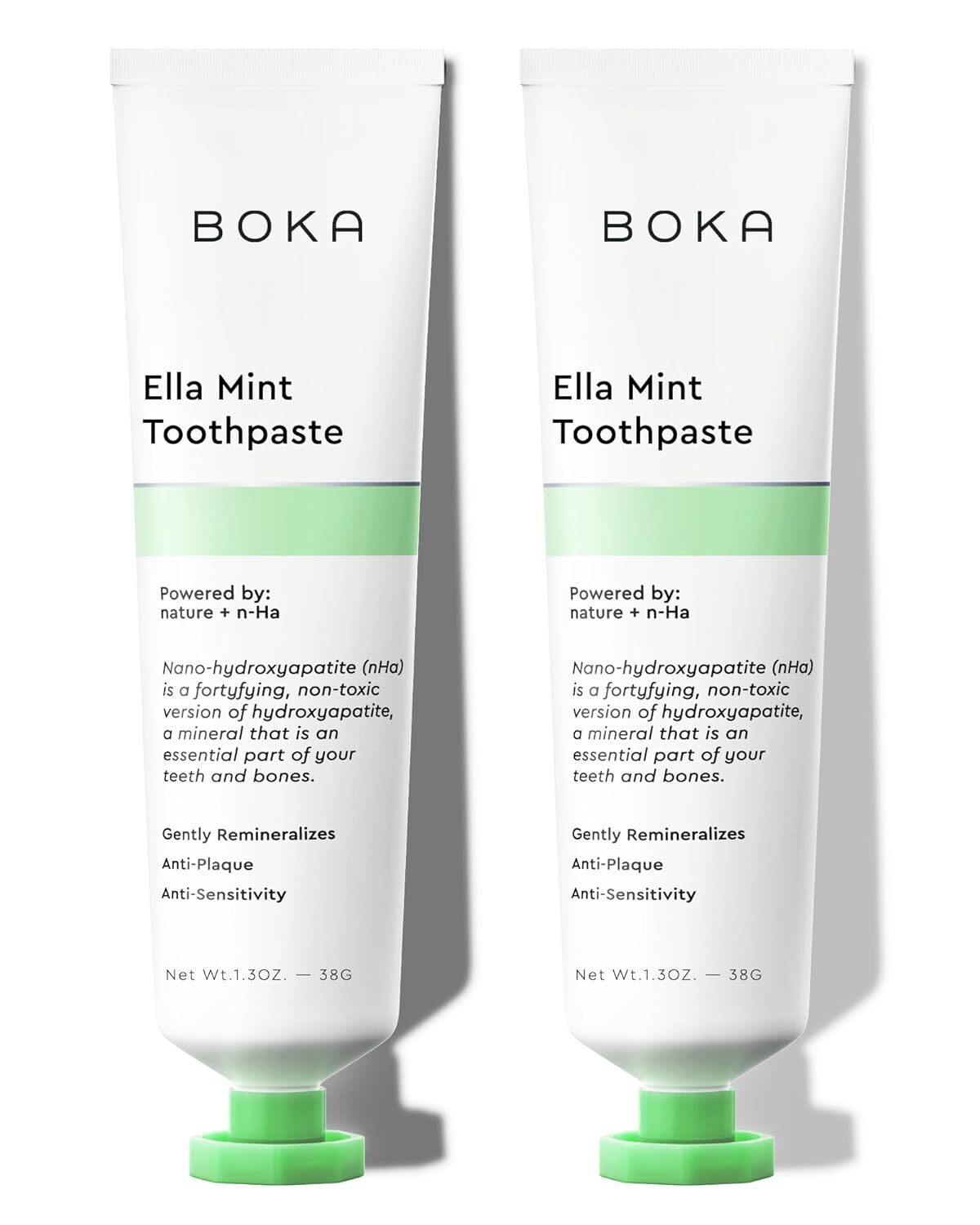 Boka Fluoride Free Toothpaste – Nano Hydroxyapatite, Remineralizing, Sensitive T