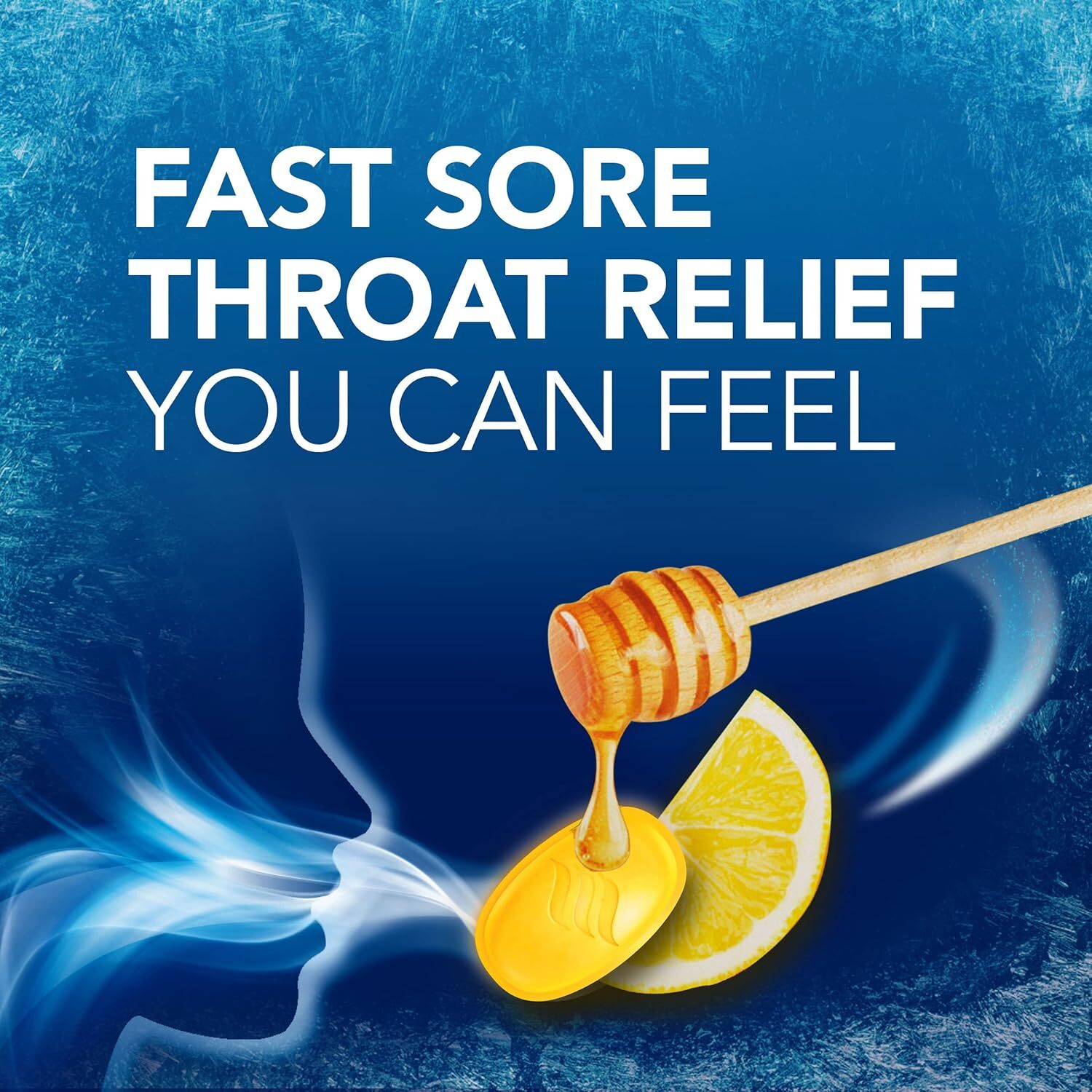 Vicks VapoCool Severe Medicated Sore Throat Drops, Max Strength Menthol, Soothes