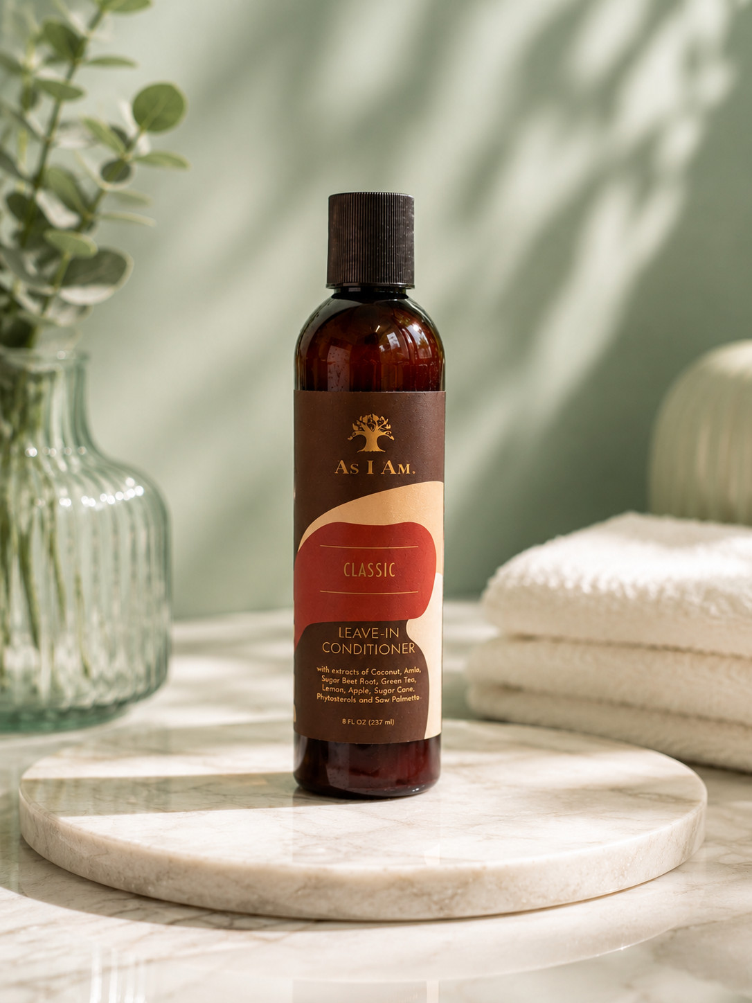 As I Am Leave-In Conditioner 8 oz 3 Bottles Natural Hair New