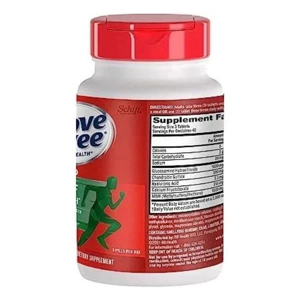 Move Free Advanced Plus MSM Joint Health Supplement 2 Pack (per pack 120Tablets)