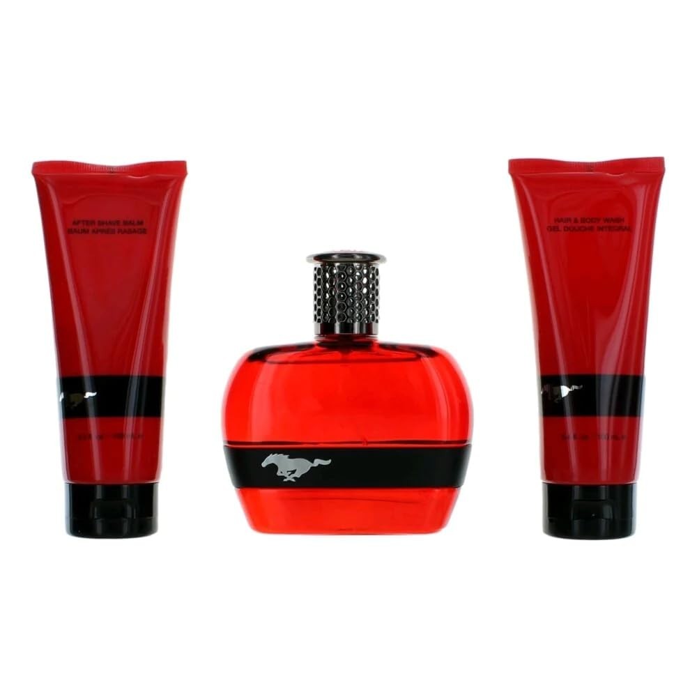 Ford Mustang Red for Men’s Gift Set (3.4 Oz)