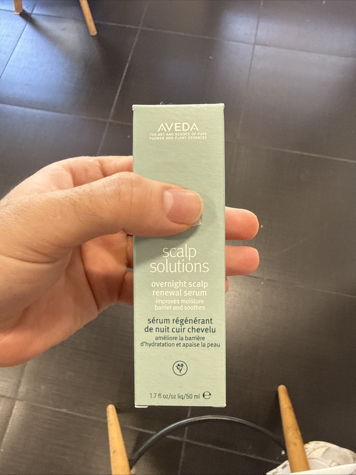 Aveda Scalp Solutions Overnight Scalp Renewal Serum 1.7oz/50ml NEW IN BOX