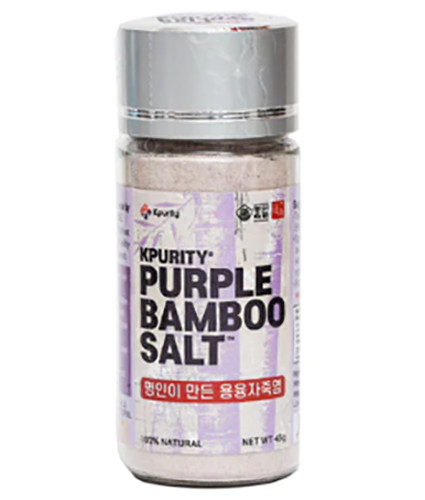 KPURITY Artisan YongYung 9 Times Roasted Purple Bamboo Salt Powder 45g Alkaline