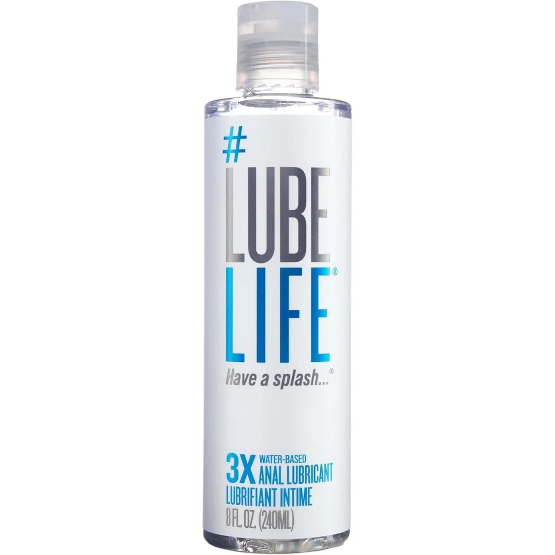 LubeLife 3X Anal Lube – Extra Thick Water Based Lube for Men, Women & Couples