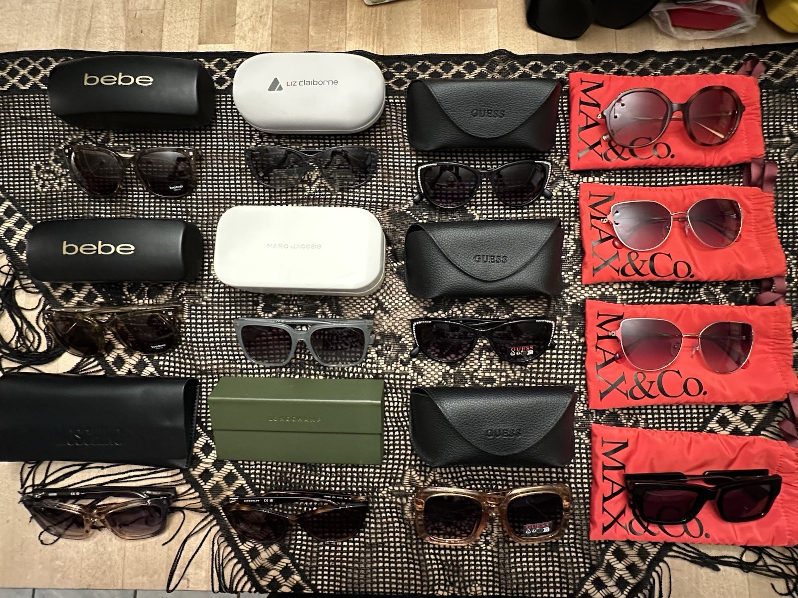 Mixed Lot Designer Sunglasses, Men’s & Women’s, 19 Pairs