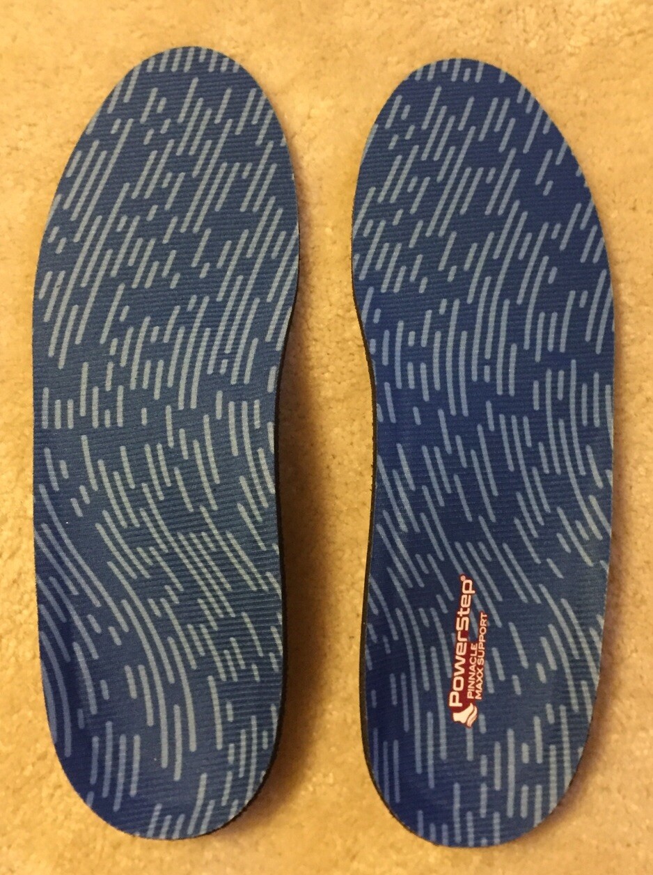 Powerstep Orthotics Pinnacle MAXX Foot Insoles Arch Support-FREE SHIPPING