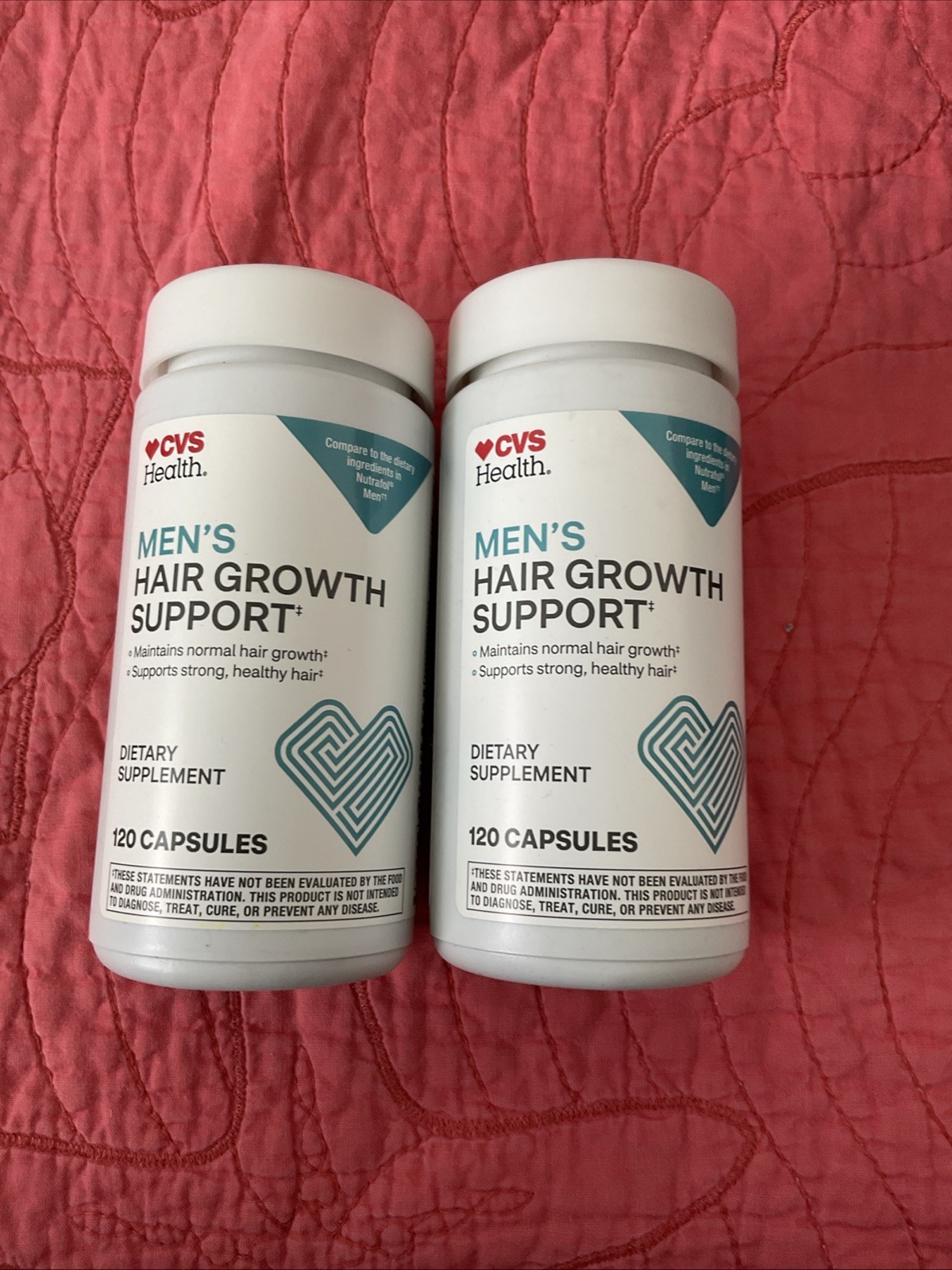 (2PACK) CVS Men’s Hair Growth Support Dietary Supplement 11/27