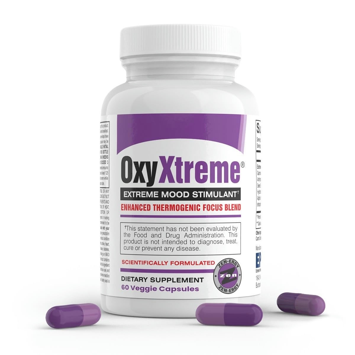 OXYXTREME Feel Good Mood Stimulate Nootropic Thermogenic Fat Burner High Stim