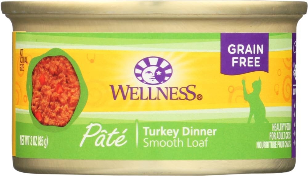 Wellness Turkey Cat Can 12/3Oz