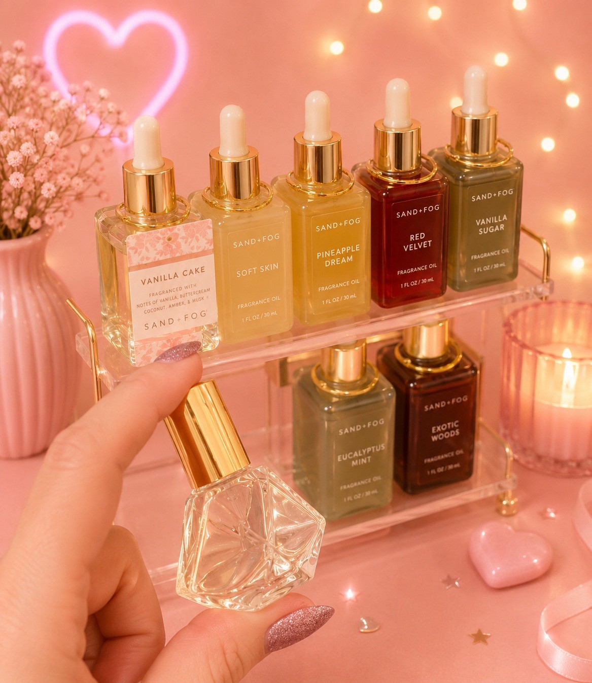 Sand + Fog – BUILD YOUR OWN SAMPLE BUNDLE – Perfume Oils – READ DETAILS