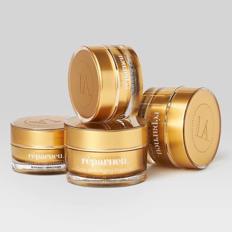 INFINITE ALOE ANTI-AGING GOLD CREAM 4 PACK Of Size 1.7 oz. / 48g. NEW!!!