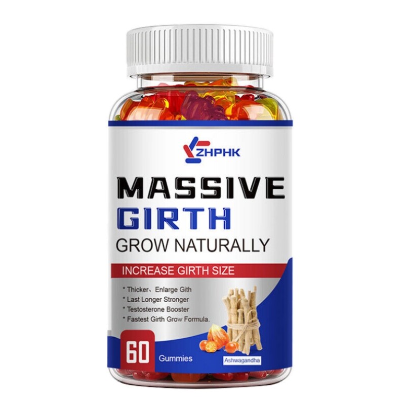Male Enhancing Testosterone Booster Stamina 60 Gummies Penis Grow longer BiggerD