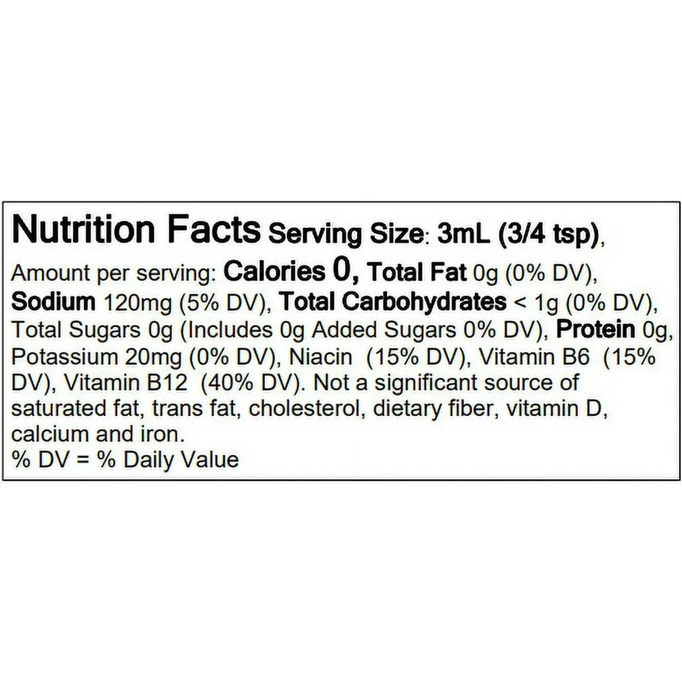 Great Value Blue Raspberry Drink Enhancer, 3.1 fl oz