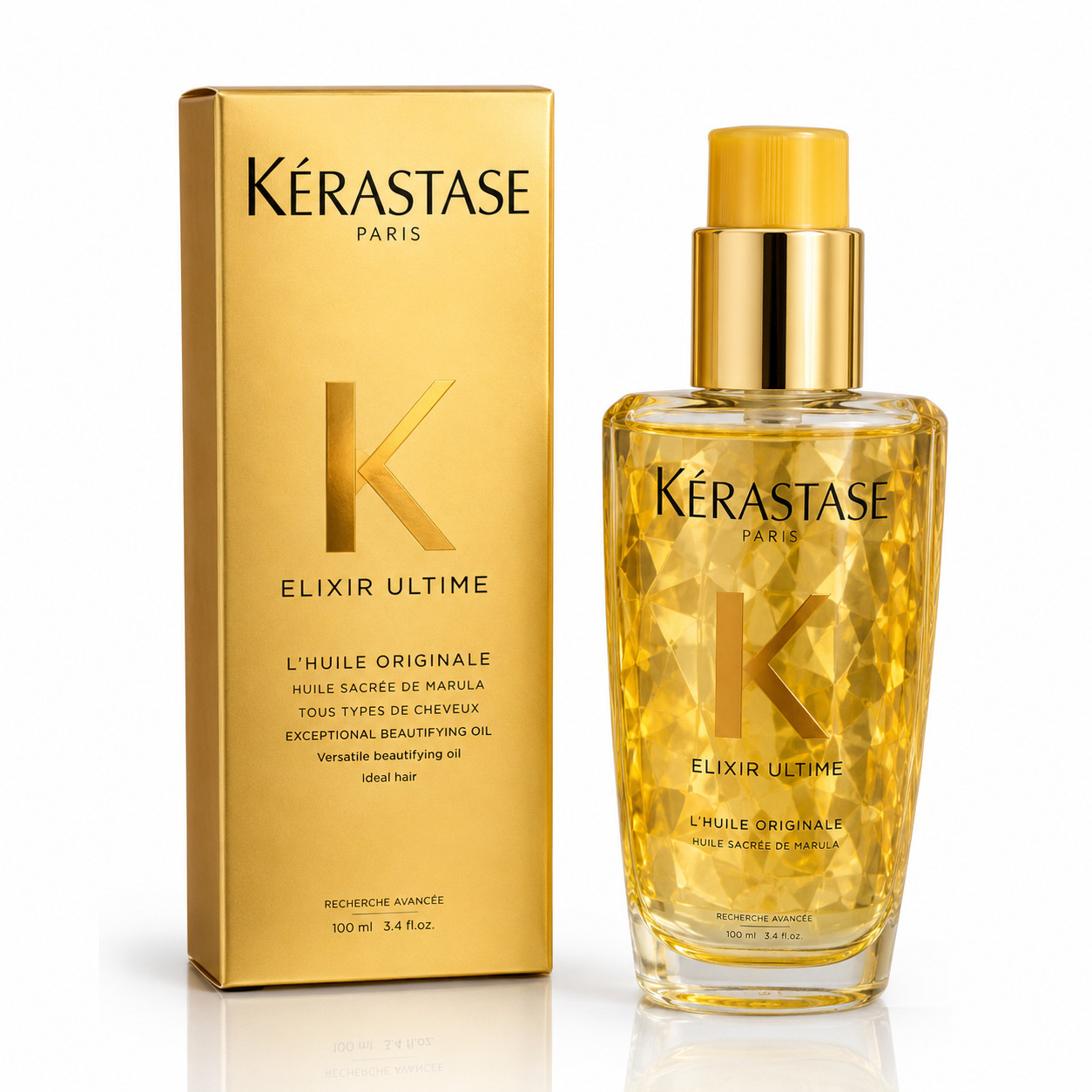 Kerastase Elixir Ultime L’Huile Original Beautifying Hair Oil 3.4oz / 100ml