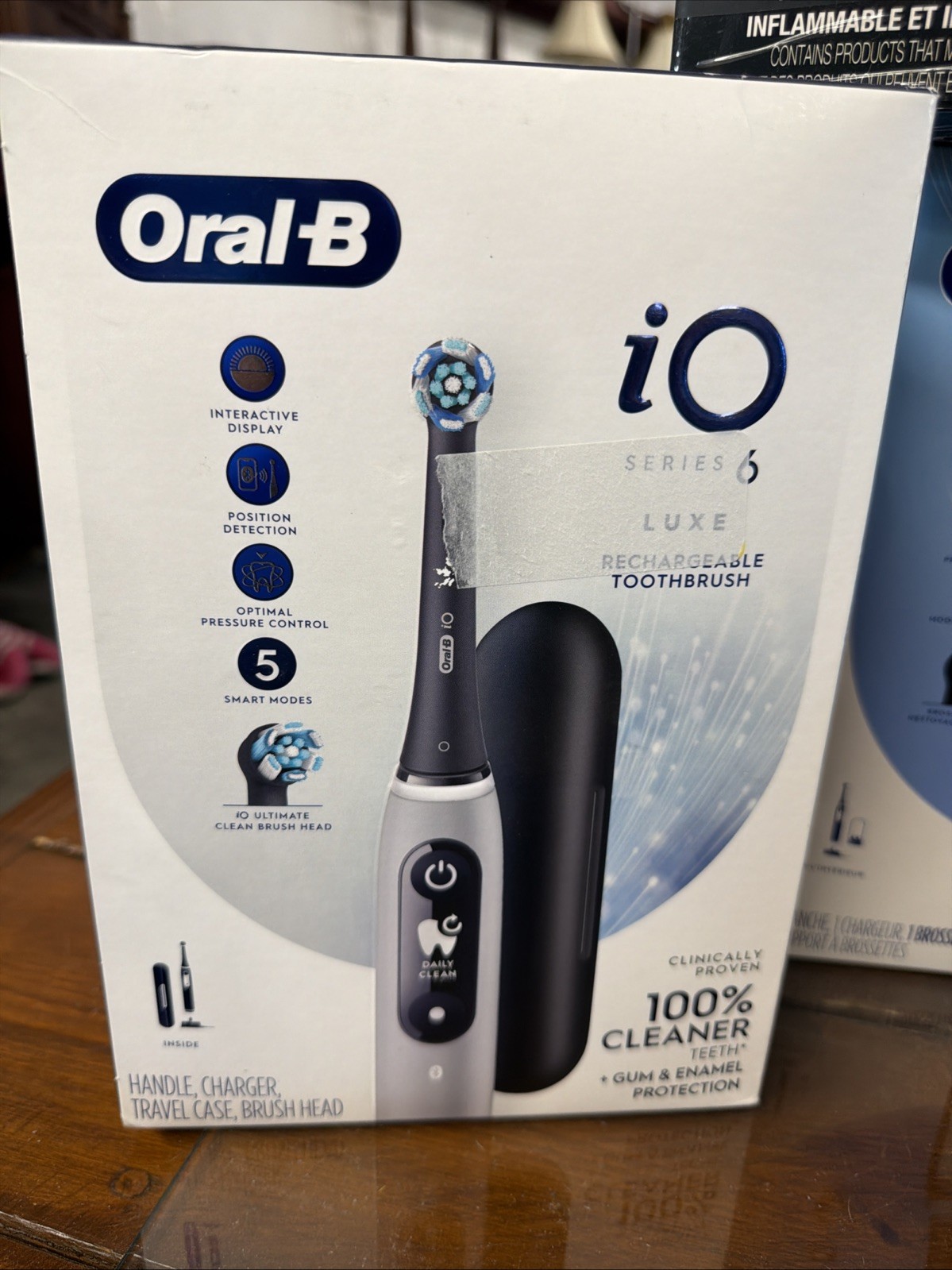 ORAL-B IO SERIES 5 LUXE BUNDLE, (1) IO5 ELECTRIC TOOTHBRUSH WITH (3) – BLACK