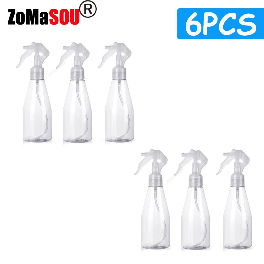 1-9Pcs 200Ml Refillable Hand Trigger Spray Bottle Plastic Cleaning Trigger Spray