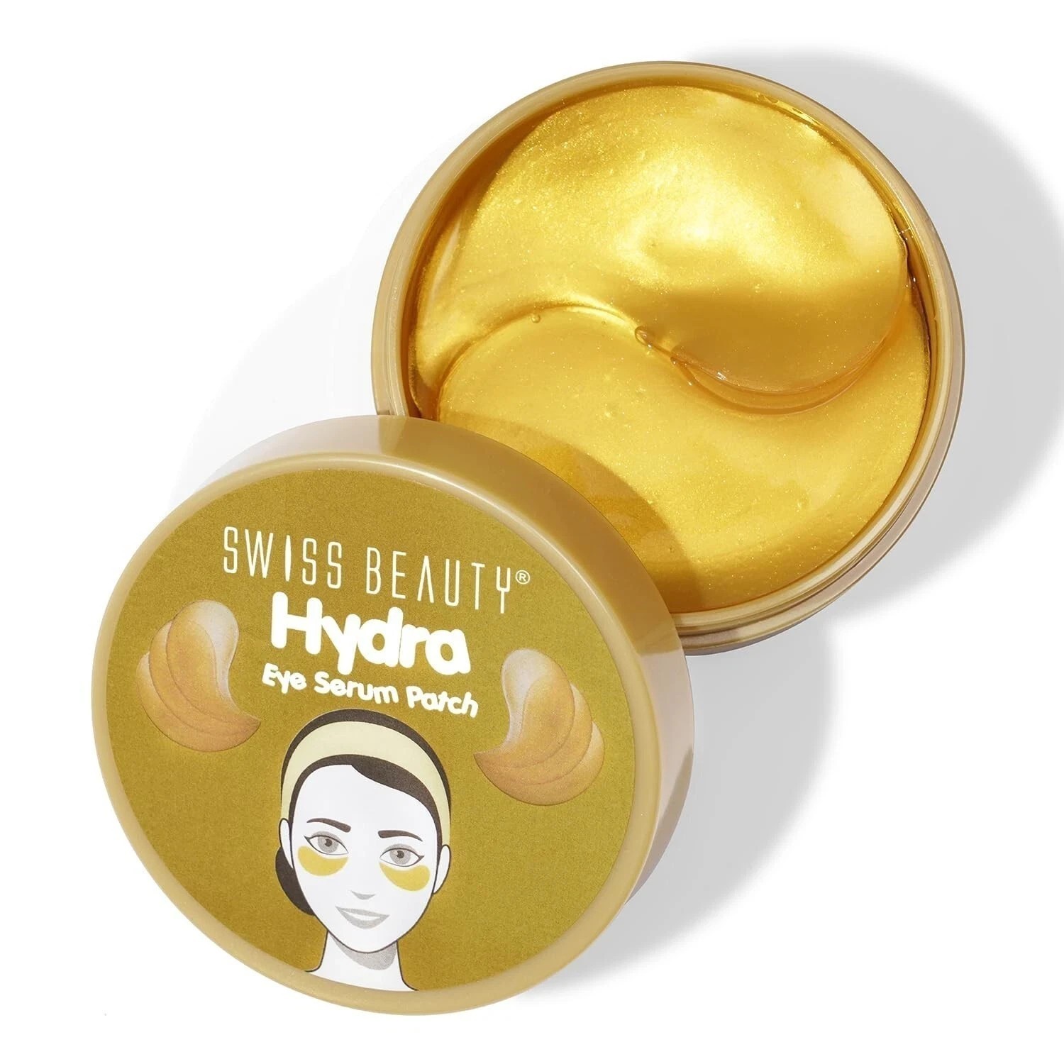 Swiss Beauty Hydra Anti Wrinkle Eye Serum Patch | 02 Gold , 60 Pcs