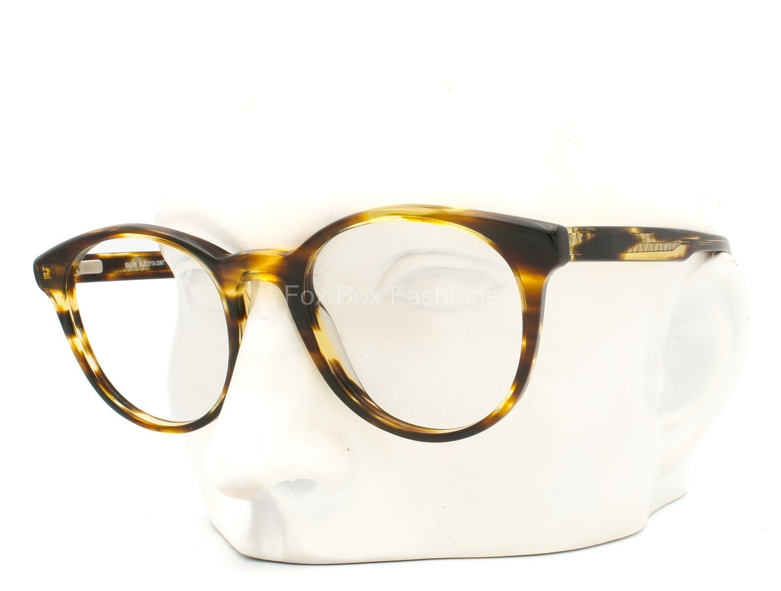 Maui Jim MJO 2118-26MT Eyeglasses Glasses Crystal Brown Havana 49-20-145