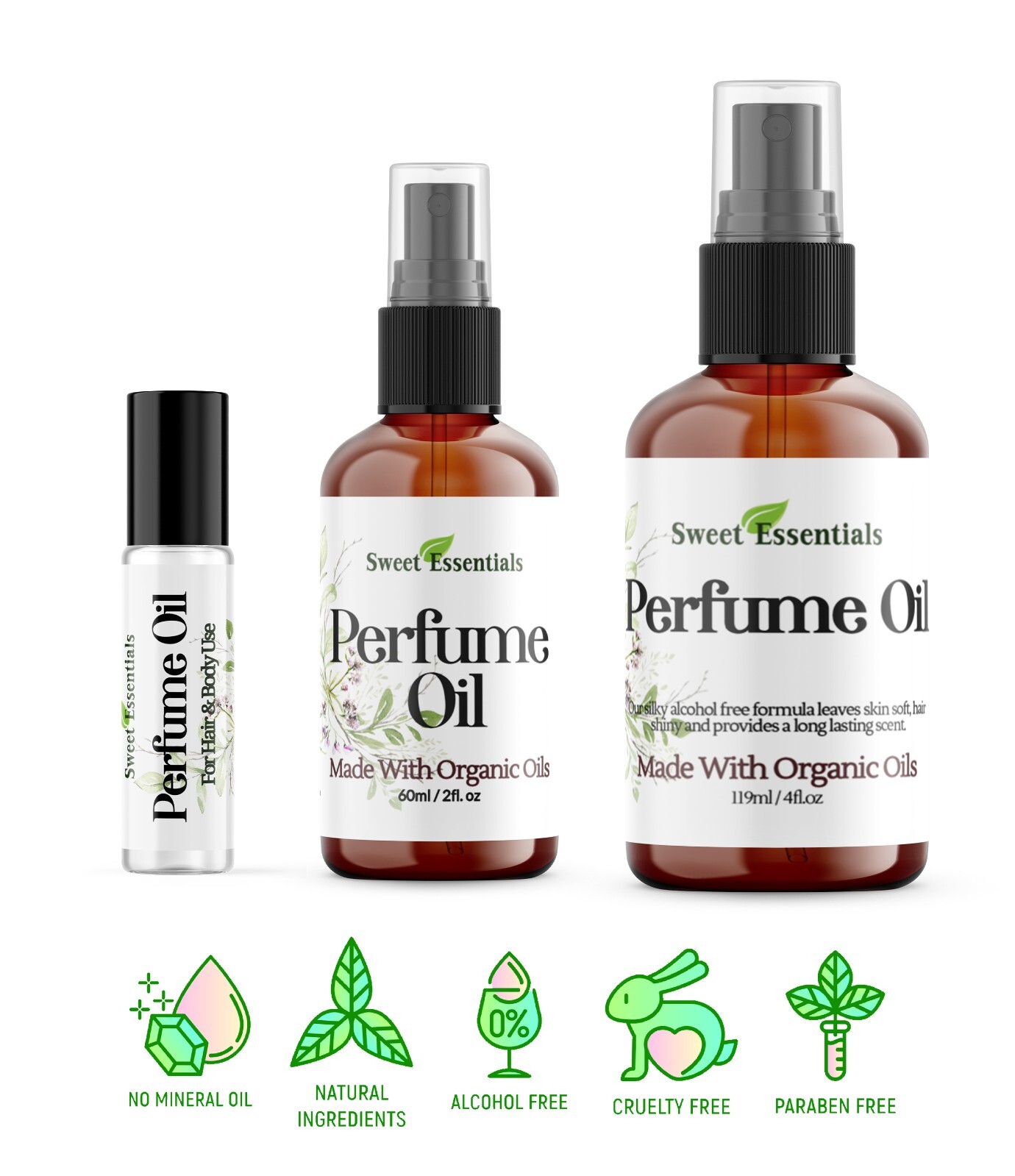 Lavender Musk | Perfume Oil | Made with Organic Oils – Alcohol Free