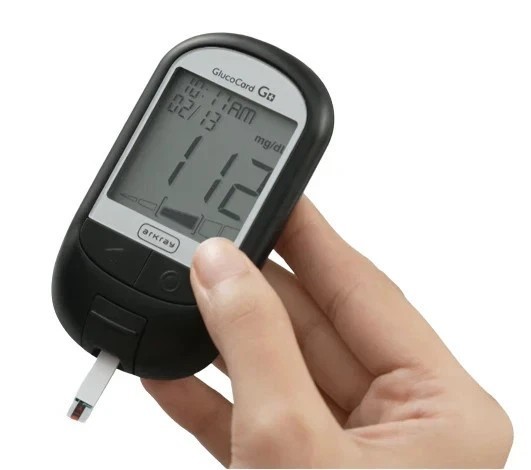 Arkray Glucocard G+ 100 Test Strips For GLucose Care Long Expiry Free shiping