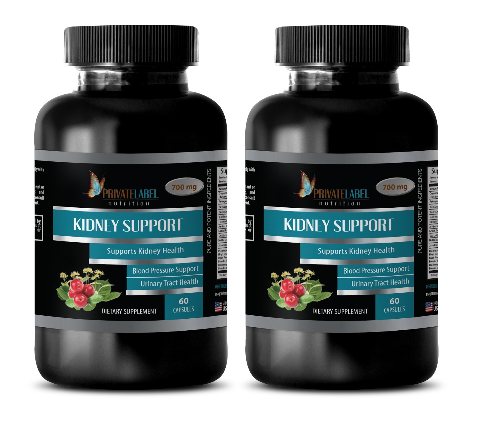 Juniper berries – KIDNEY SUPPORT FORMULA – immune support vitamins – 2 Bottles