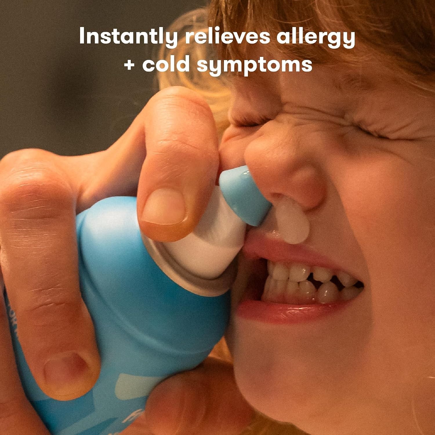 Safe & Ready-to-Use Saline Rinse for Kids, Instant Relief from Congestion – 5oz