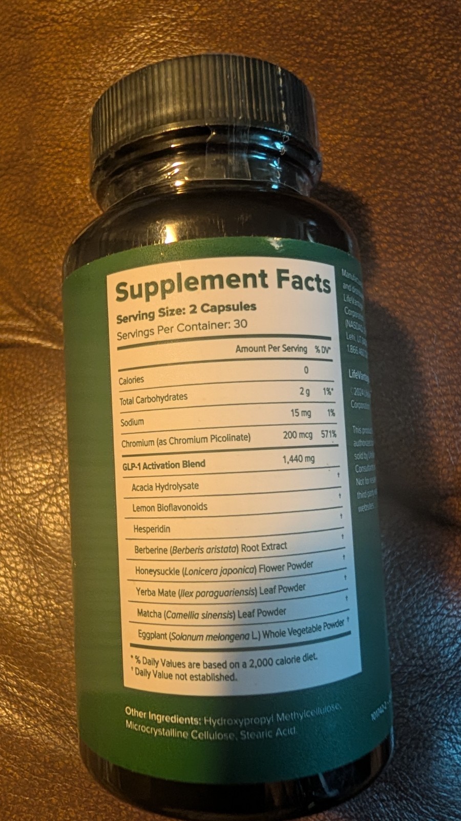 LifeVantage MB Core Supplement 60 Capsules New Sealed, Expiration 9/9/2026