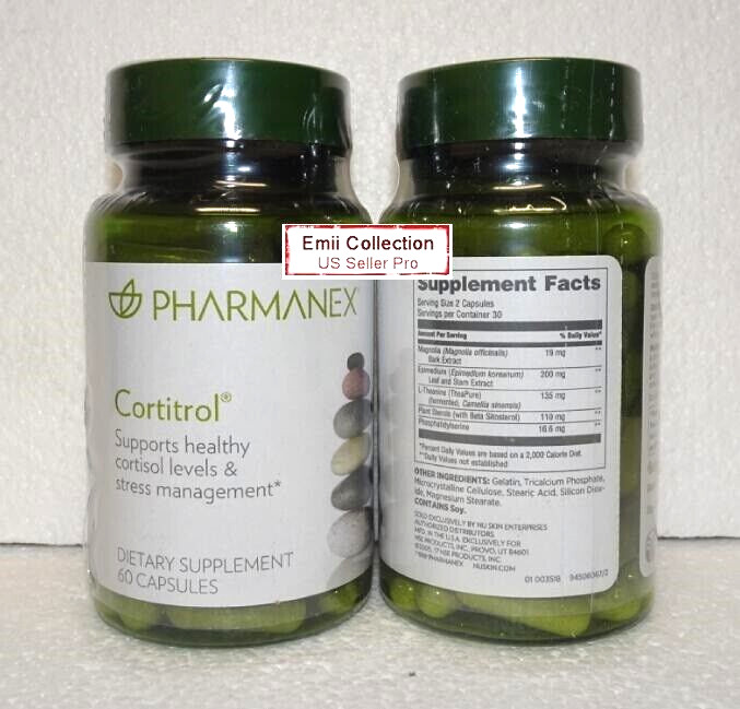 Nu Skin Nuskin Pharmanex Cortitrol 60 Capsules Sealed