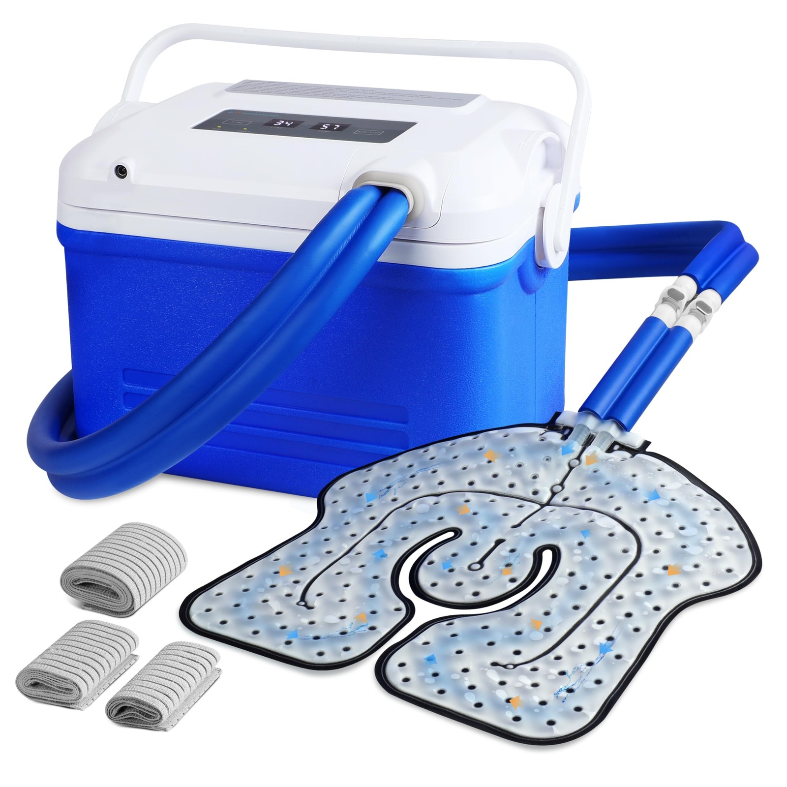 Cold Therapy Machine, Ice Machine for Knee After Surgery, Digital Timer & Qui…