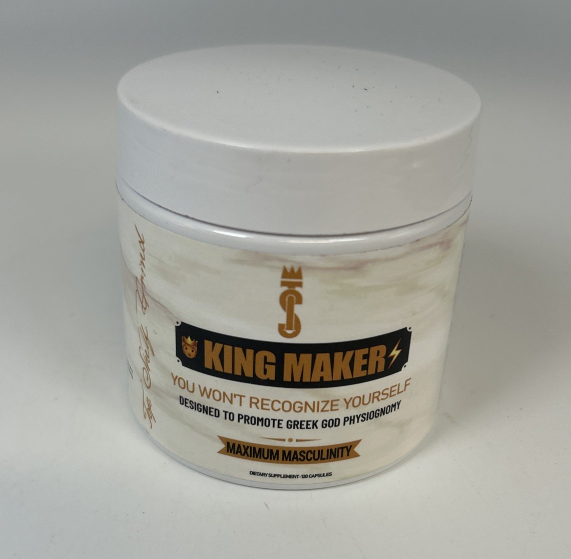 King Maker Anabolic Supplement for Men 120 Capsules Exp 1/2028